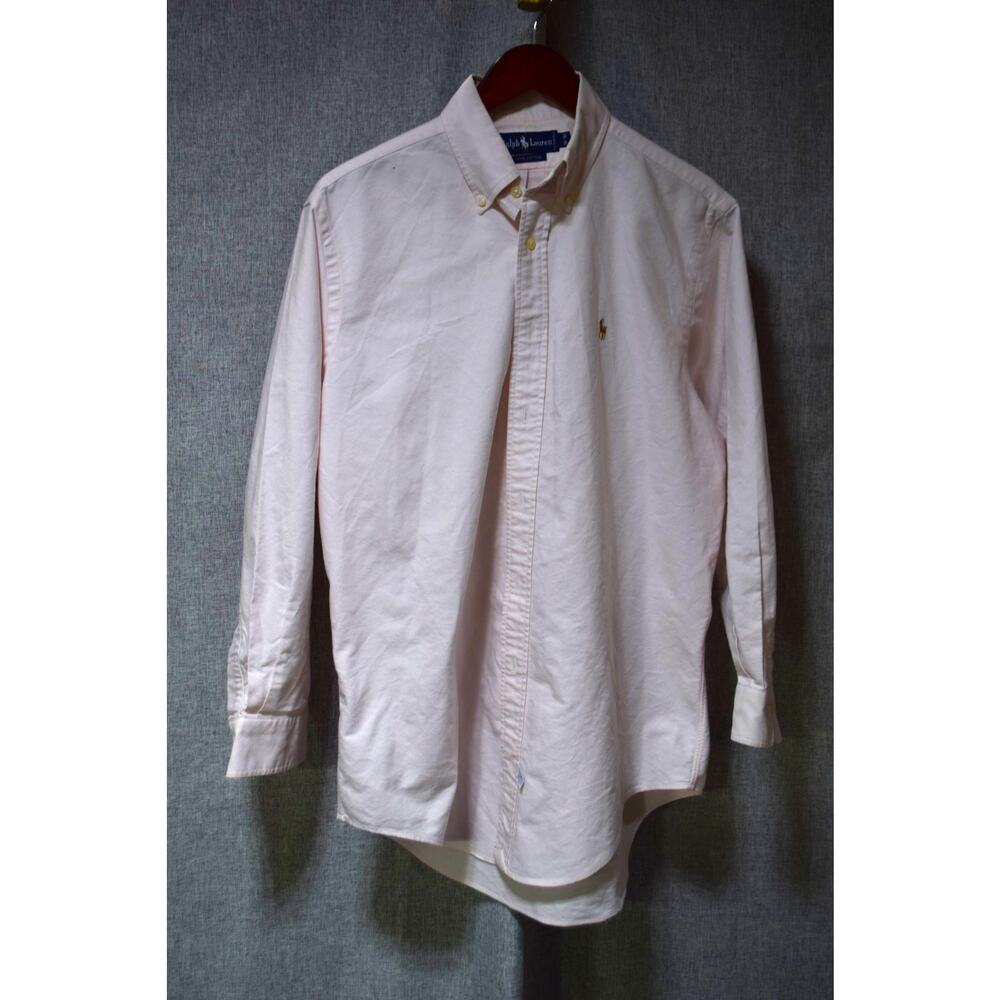 Ralph Lauren Light Pink Button-Down Casual Shirt